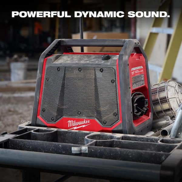Milwaukee M18 Lithium-Ion Cordless PACKOUT Jobsite Radio/Speaker