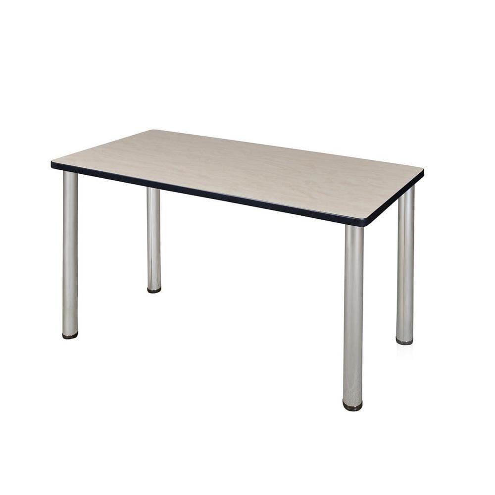 Rumel 42 in. Rectangular Maple Composite Training Desk