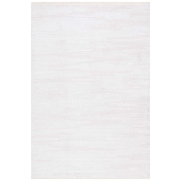 Whisper 9 ft. x 12 ft. Ivory/Beige Marble Monochrome Area Rug