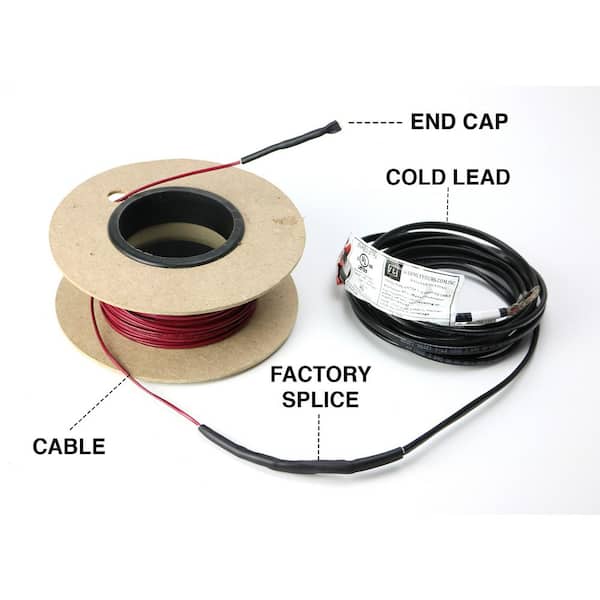 WarmlyYours 63 ft. Cable Kit System with Wi-Fi Control (Covers 15.7 sq. ft) WarmlyYours 63 ft. Cable Kit System with Wi-Fi Control (Covers 15.7 sq. ft)