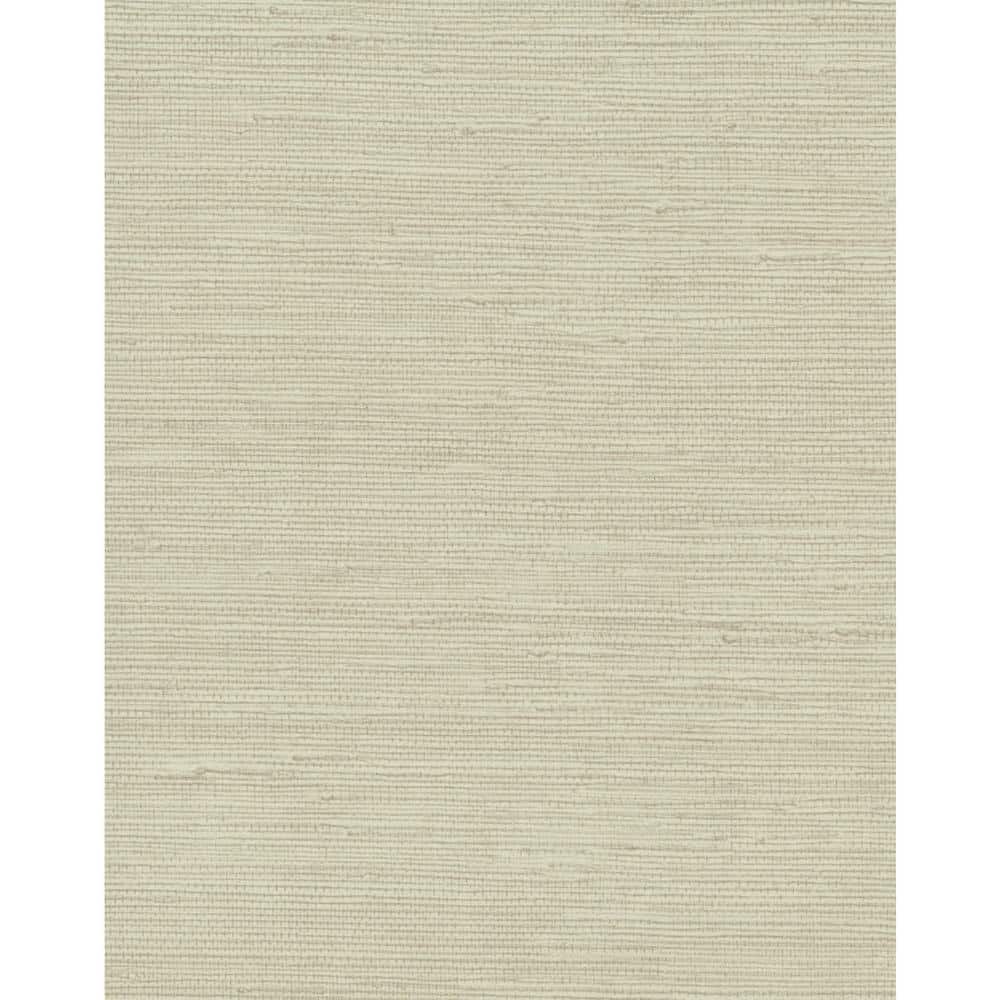 Beige Pampas Vinyl Wallpaper Matte, 27 in. x 27 ft.