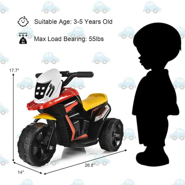 Toy motorcycle for outlet 5 year old