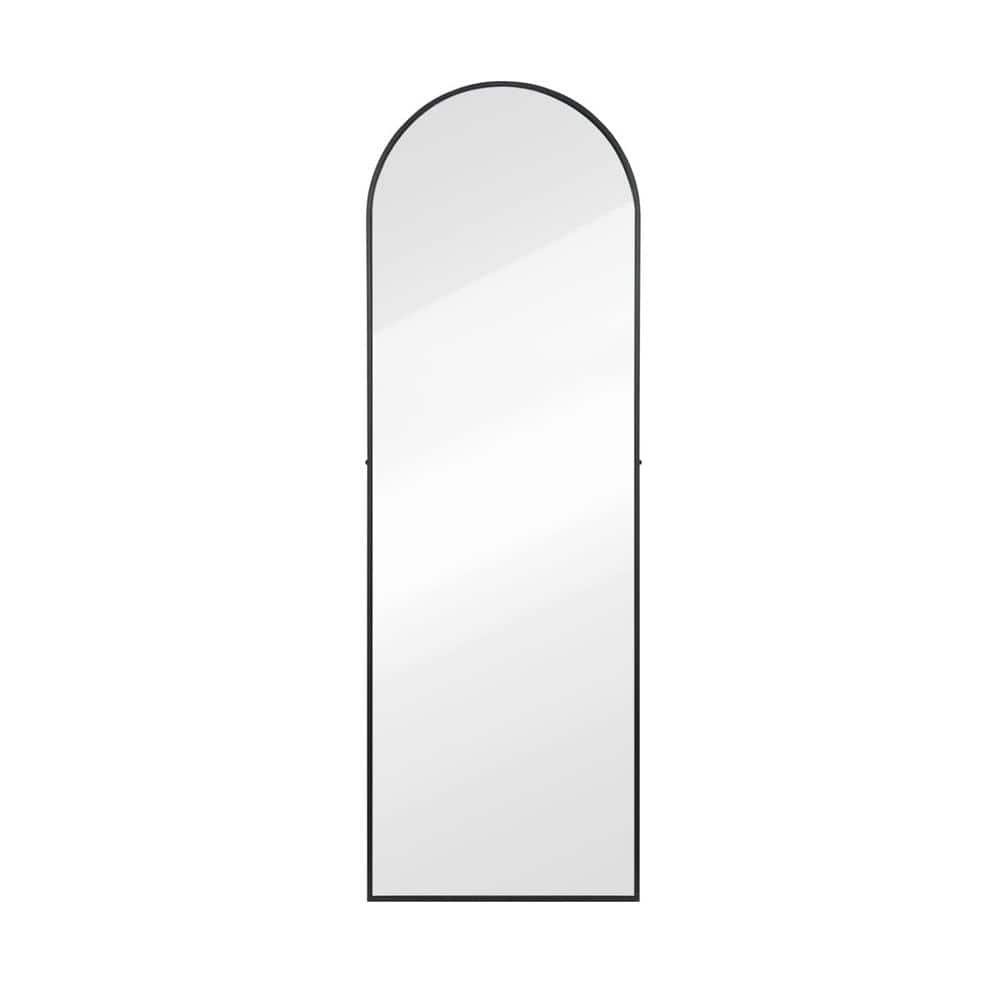 JimsMaison 22 in. W x 65 in. H Large ArchedTop Framed Wall Mounted