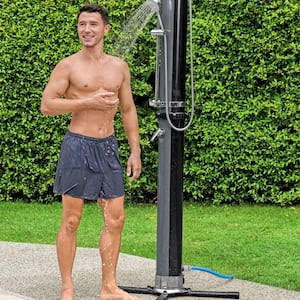 SolarFlow 7.2 ft. Solar Heat Shower with Adjustable Settings