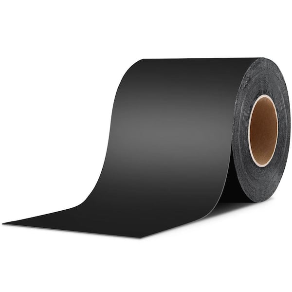 6 in. x 50 ft. Black Roof Sealant Tape UV and Waterproof Tape for Repairing Adopted Premium Butyl Sticky and Flexible