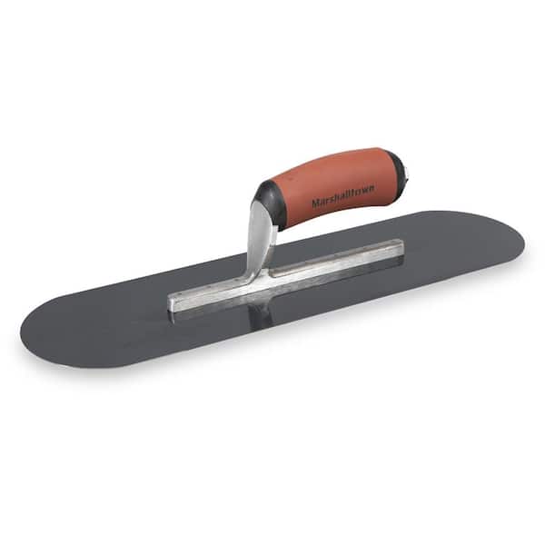 16 in. x 4-1/2 in. Blue Steel Pool Trowel- Durasoft Handle