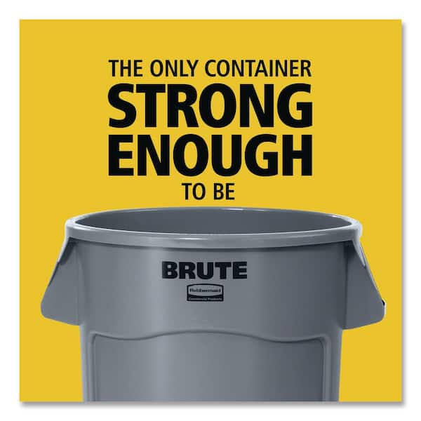 Rubbermaid Commercial Products Brute 32 Gal. Blue Round Vented