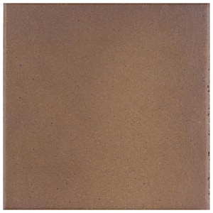 Klinker Flame Brown 5-7/8 in. x 5-7/8 in. Ceramic Floor and Wall Tile (5.98 sq. ft./Case)