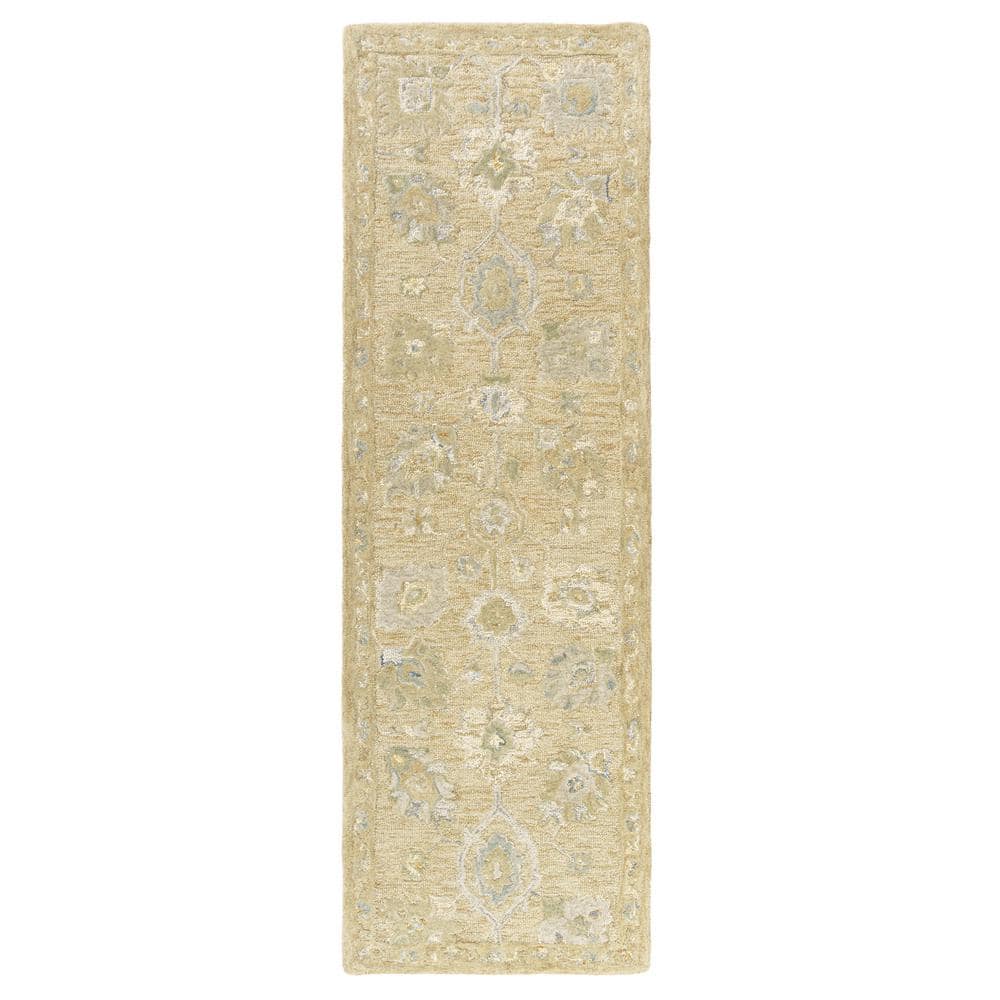 Diana Orange/Multi 2 ft. 6 in. x 8 ft. Medallion Indoor Area Rug