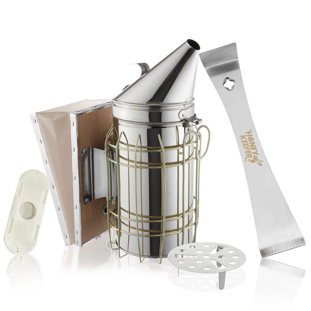 White Fir Langstroth Beehive Kit with Tools and Apparel