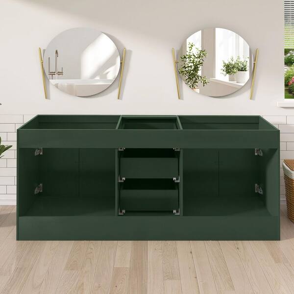 mocu select Zeafive Mox 72 in. W Double Bathroom Vanity Cabinet without Top in