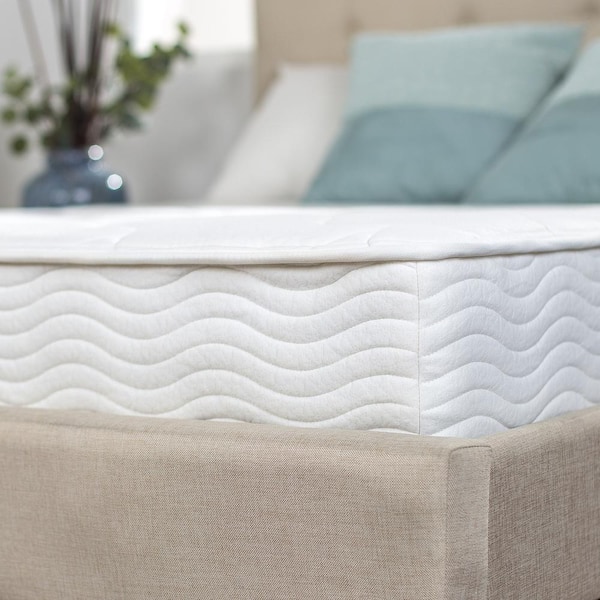 Quilted 8 Inch Medium Tight Top Twin XL Pocket Spring Mattress