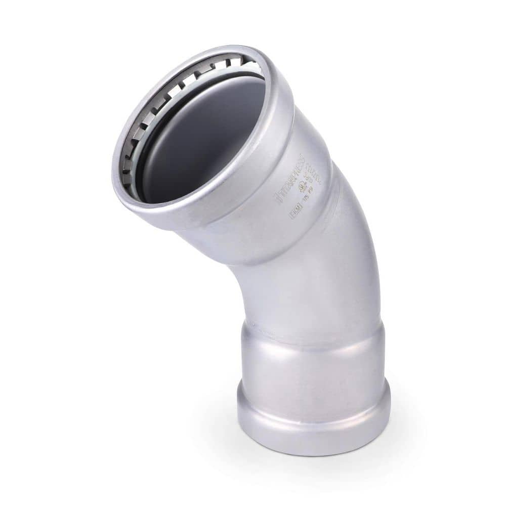 2-1/2 in. Carbon Steel Press 45° Elbow XL FKM Mechanical price history on PriceWatchPro