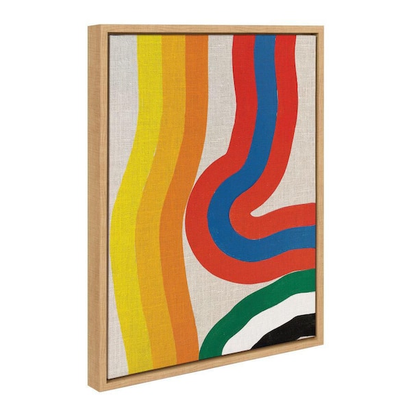 Kate and Laurel Sylvie "It Depends on What You See" by Amber Vittoria Framed Art Print 18 in. x 24 in.