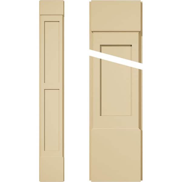 Ekena Millwork 2 in. D x 10 in. W x 72 in. L Primed Polyurethane Pilaster 1- Pack
