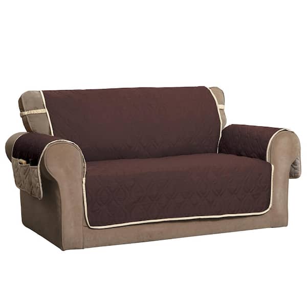 Innovative Textile Solutions "5 Star Chocolate Loveseat Protector"