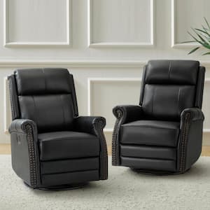 Turquoise Rocker Recliner JAYDEN CREATION Sonia Transitional Turquoise 30.5 in. Wide Genuine ...
