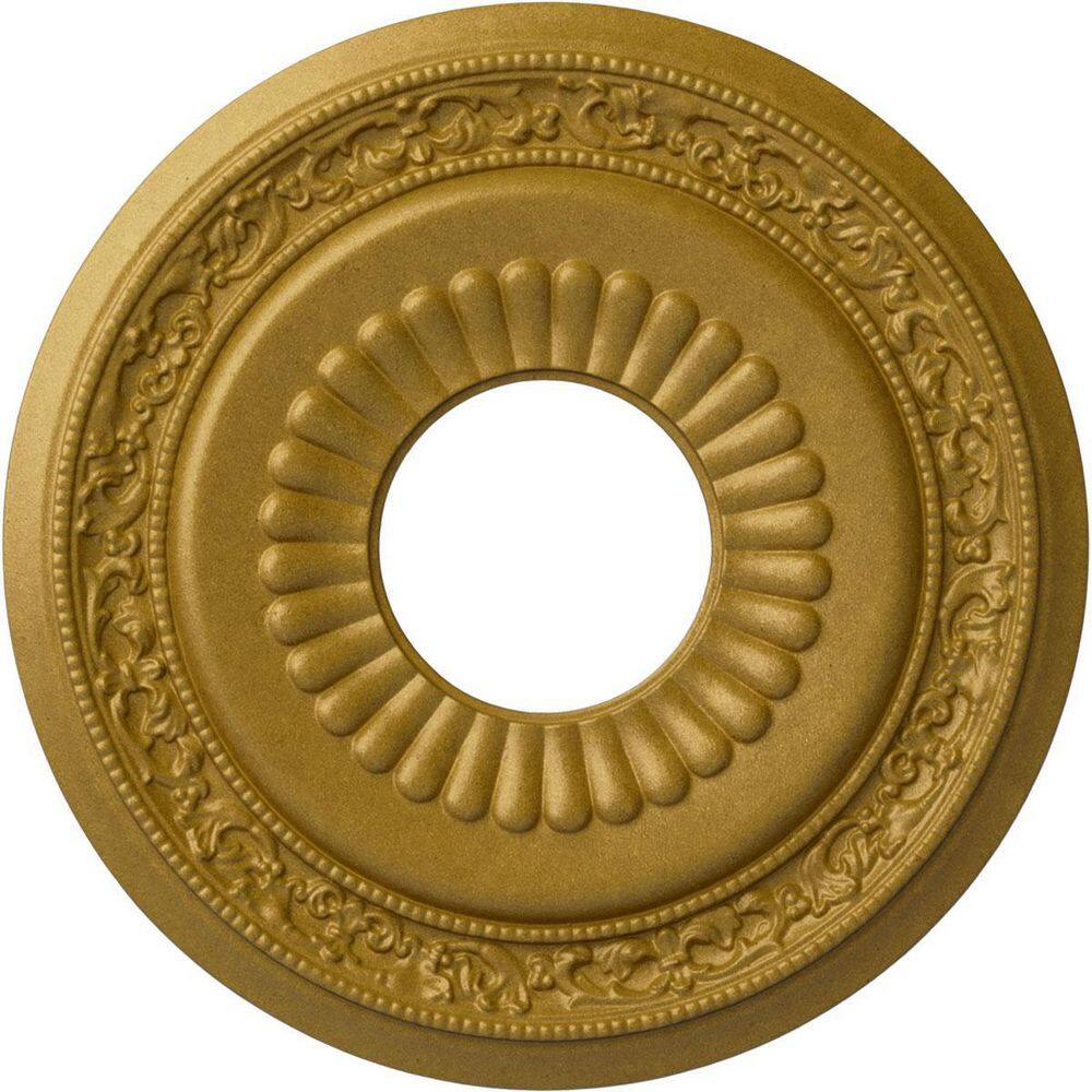 1-3/8 in. x 20-5/8 in. x 20-5/8 in. Polyurethane Lauren Ceiling Medallion, Pharaohs Gold price history on PriceWatchPro