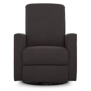 Charcoal Harlow Deluxe Glider With Back Massager, Recliner, Rocker
