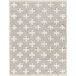 Rodos Gray 8 ft. x 10 ft. Indoor Area Rug