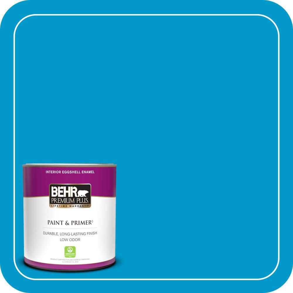 1 qt. #550B-6 Isle of Capri Eggshell Enamel Low Odor Interior Paint & Primer price history on PriceWatchPro