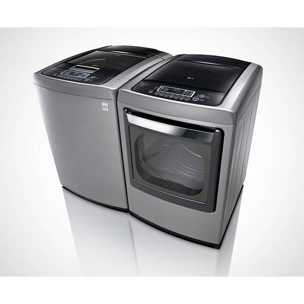 LG 7.3 cu. ft. Electric Dryer with Steam in Graphite Steel