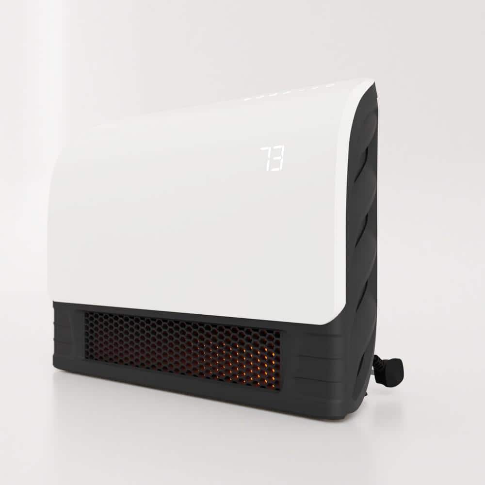 White Infrared Wall Heater with WiFi and Thermostat