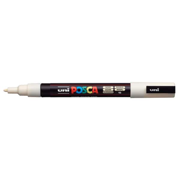 Uni Posca PC-1M 16 Color Extra Fine Tapered Tip Paint Marker Set