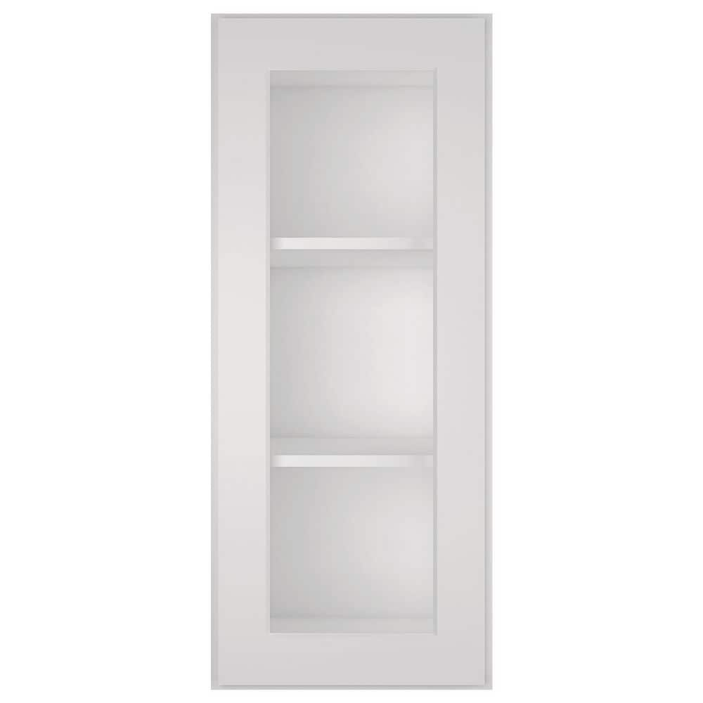 HOMEIBRO 15 in. W X 12 in. D X 36 in. H in Shaker Dove Plywood Ready to ...