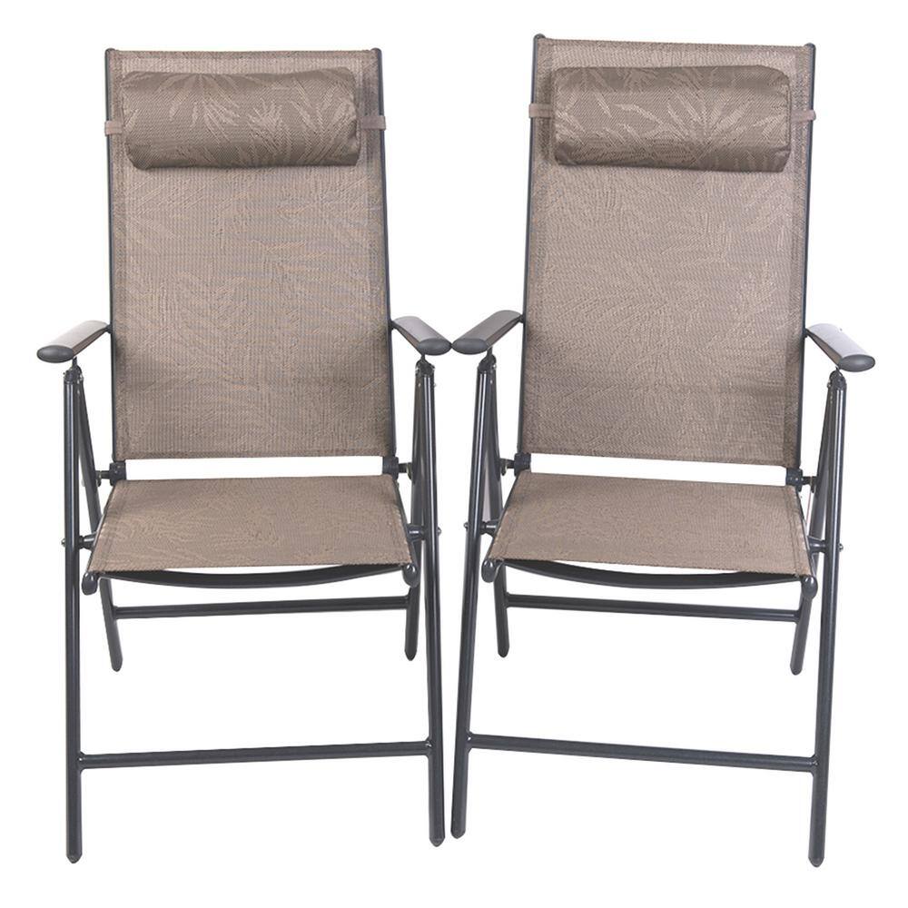 Threshold sling folding patio hot sale lounger