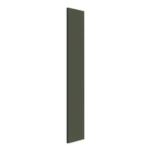 Avondale 11.25 in. W x 48 in. H Base Cabinet End Panel in Fern Green