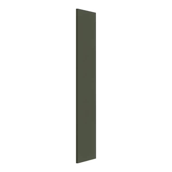 Avondale 11.25 in. W x 48 in. H Base Cabinet End Panel in Fern Green