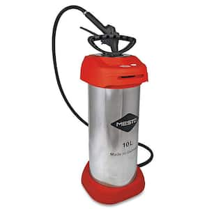 MESTO 2.64 Gal. Stainless Steel Compression Sprayer for Professional Use, Made in Germany