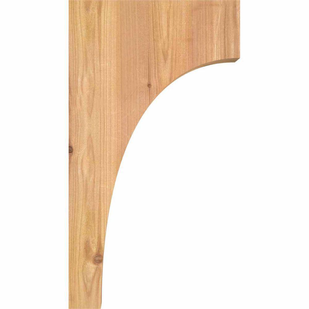 18" Huntington Smooth Western Red Cedar Corbel