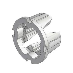 1/2 in. Grooved Insert for 601 Series Brackets (100-Pack)
