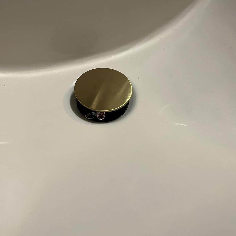 2'' W Push Style Bathroom Sink Drain