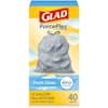 Glad ForceFlex 20 Gal. Trash Bags Kitchen Pro Drawstring Fresh Clean  (80-Count) 0125877891 - The Home Depot