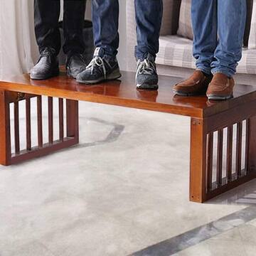 Angel Sar Black Folding Extension Support Brackets, Self Lock Hinges with Screws for Table Bed Leg Feet (4-Pack) CAFL7030