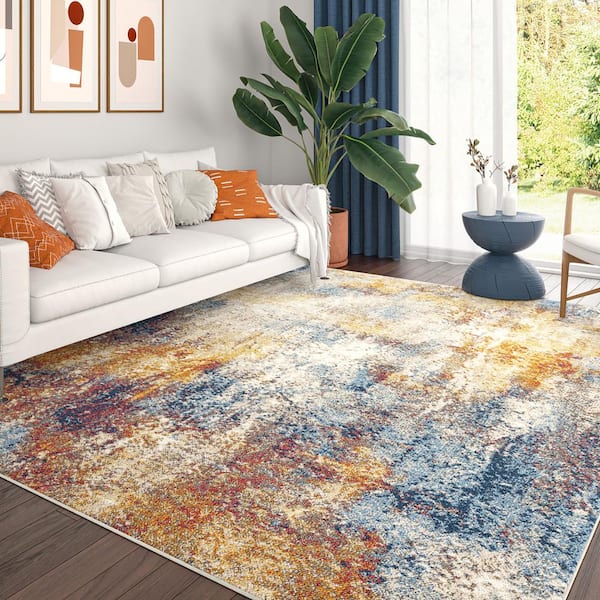 Chelsea Multi 7 ft. x 9 ft. Abstract Indoor Area Rug