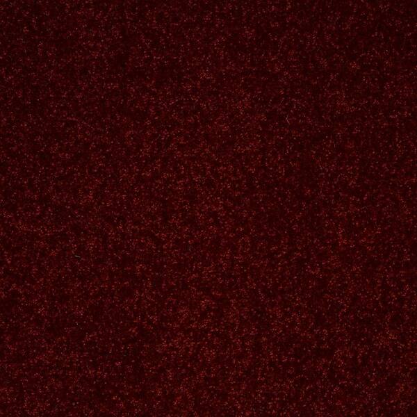 Home Decorators Collection 8 in. x 8 in. Texture Carpet Sample - Full Bloom I - Color Salsa Dance