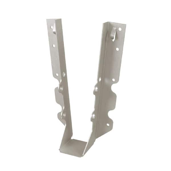 Unbranded Double 2 in. x 10 in. G185 Slant Nail Face Mount Joist Hanger
