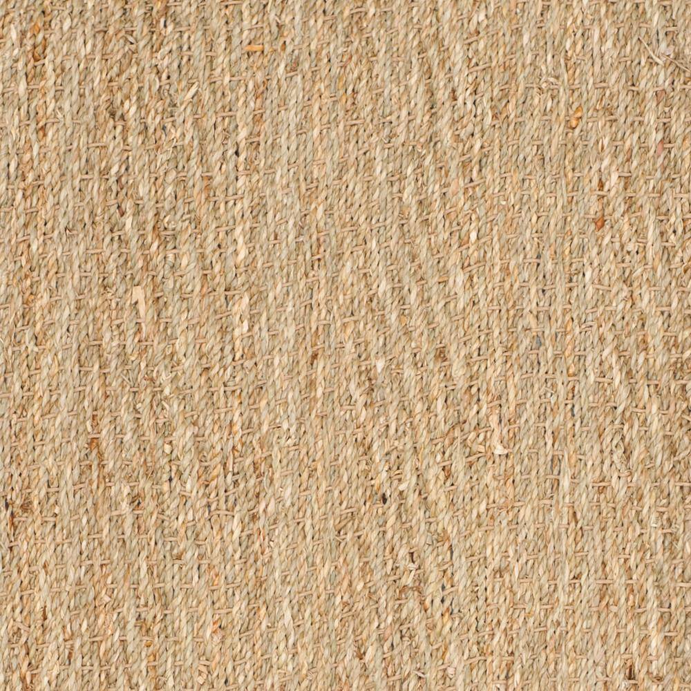 Natural Fiber Gray and Beige Seagrass Area Rug 2' x 3'