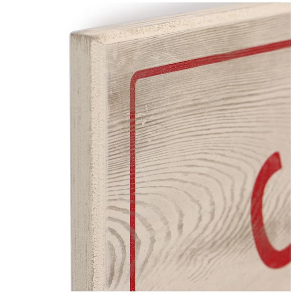 Cincinnati Reds Vintage Ticket Office Wood Wall Decor