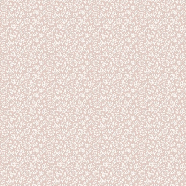 Laura Ashley Sweet Alussym Plaster Pink Wallpaper