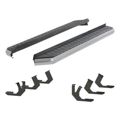 AeroTread 5 x 70-Inch Polished Stainless SUV Running Boards, Select Toyota 4Runner