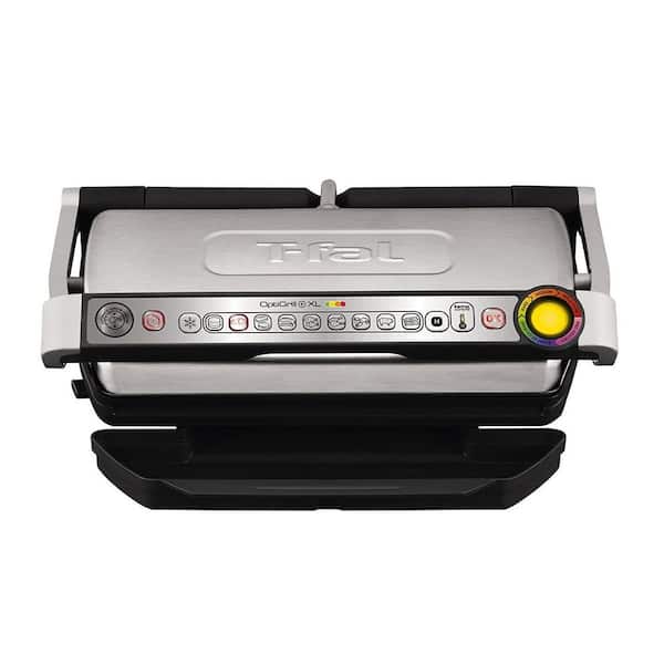 T-fal Stainless Steel SOPTIGRILL+ XL Indoor Grill With Automatic Programming