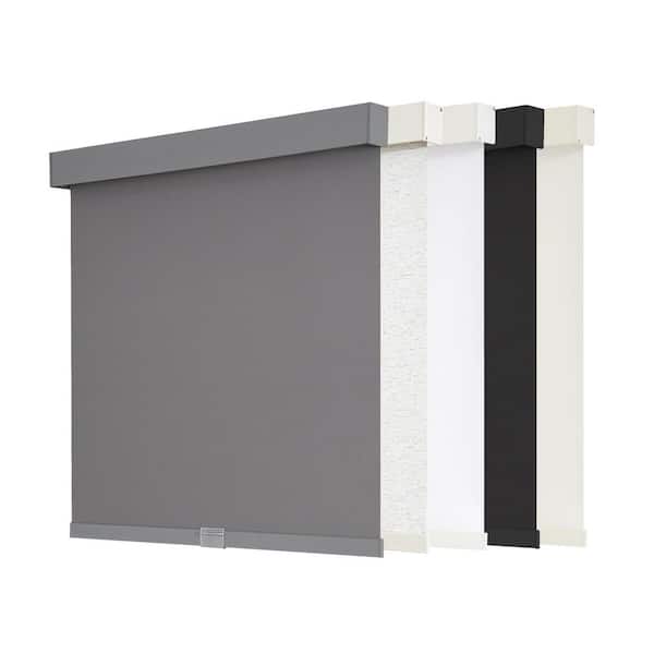 Aosky Blackout Cordless Roller Shades, Thermal Insulated, Polyester, UV Protection for Home and Office, 40 in. W x 72 in. L