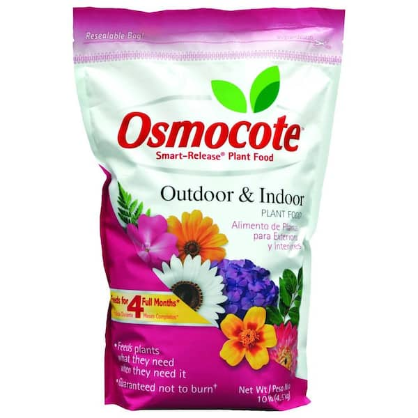 Osmocote SmartRelease 10 lb. Outdoor and Indoor Plant Food 272101 The Home Depot