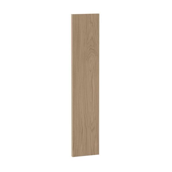 Hampton Bay Sinclair 6 in. W x 0.75 in. D x 30 in. H Wall Filler in Shaker Light Oak