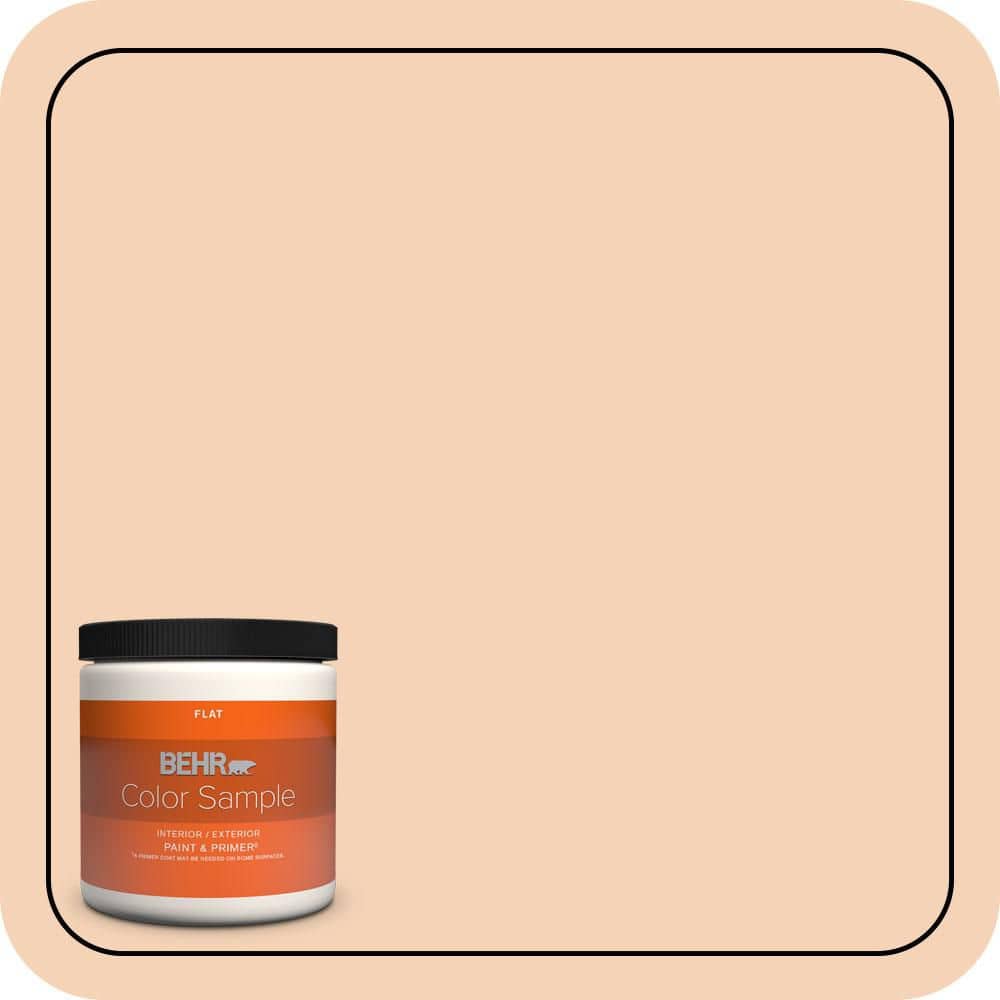 8 oz. #280C-2 Serene Peach Flat Interior/Exterior Paint & Primer Color Sample price history on PriceWatchPro